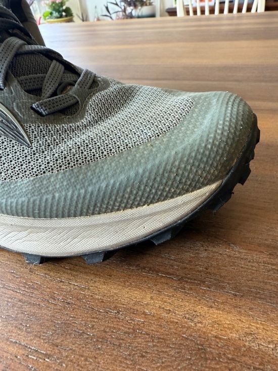 Men\'s Peregrine Trail Running Shoe - Gray/Green main image 5